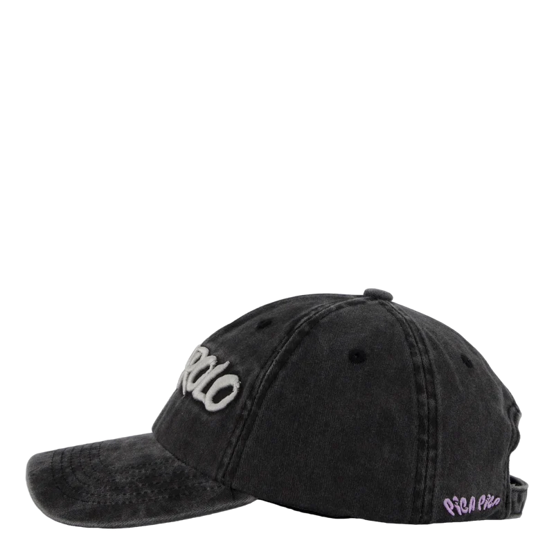 Barrrolo Dad Cap Washed Black