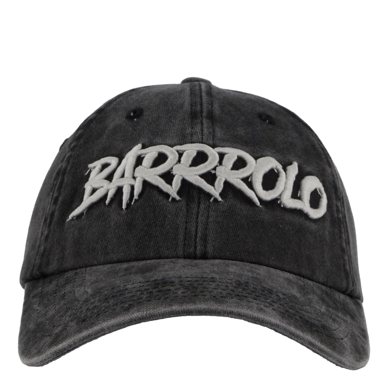 Barrrolo Dad Cap Washed Black
