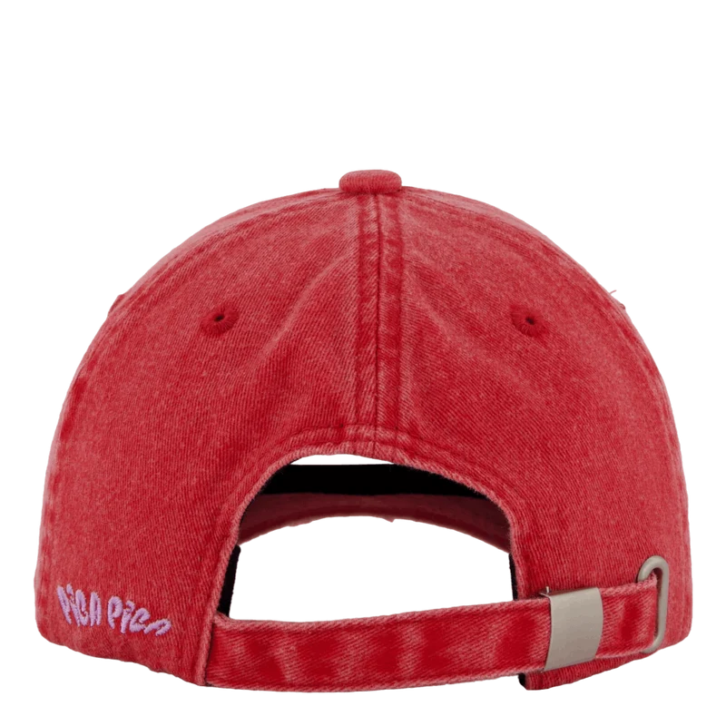 Disco Manager Vintage Dad Cap Washed Red