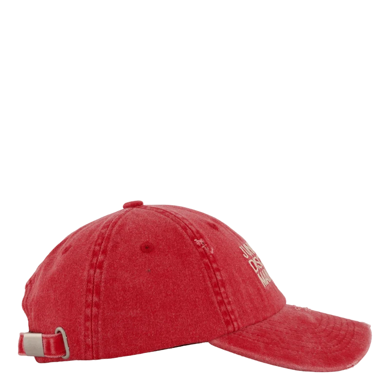 Disco Manager Vintage Dad Cap Washed Red