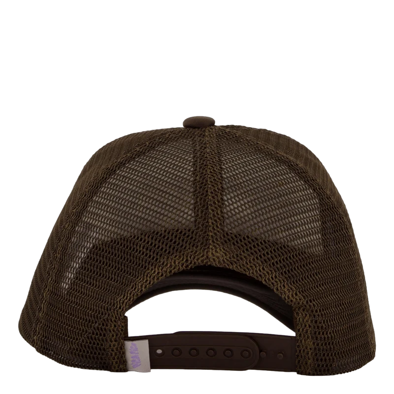 Jiggle Jiggle Trucker Cap Cappuccino Brown