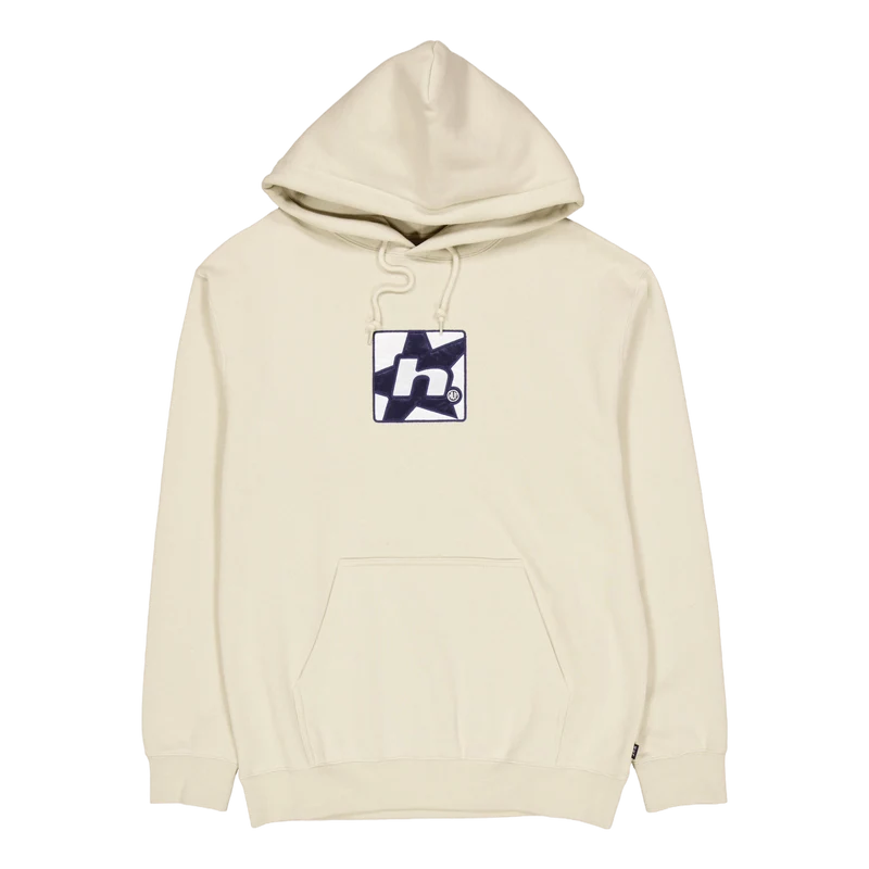H Star P/o Hoodie Stone