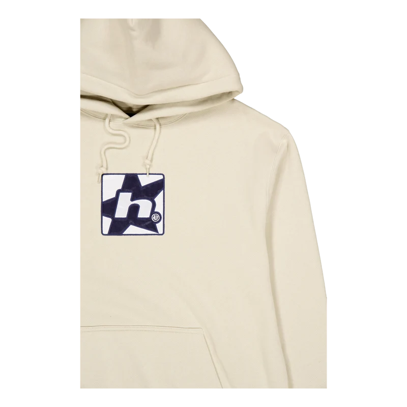 H Star P/o Hoodie Stone