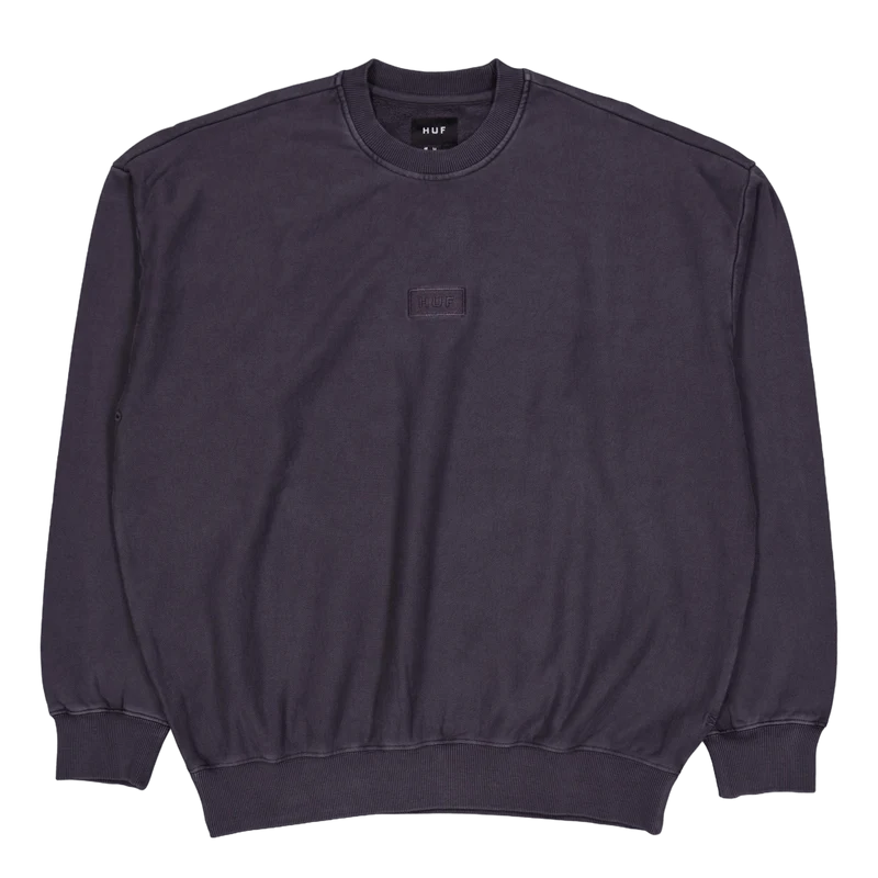 Mason Crewneck Fleece Washed Black