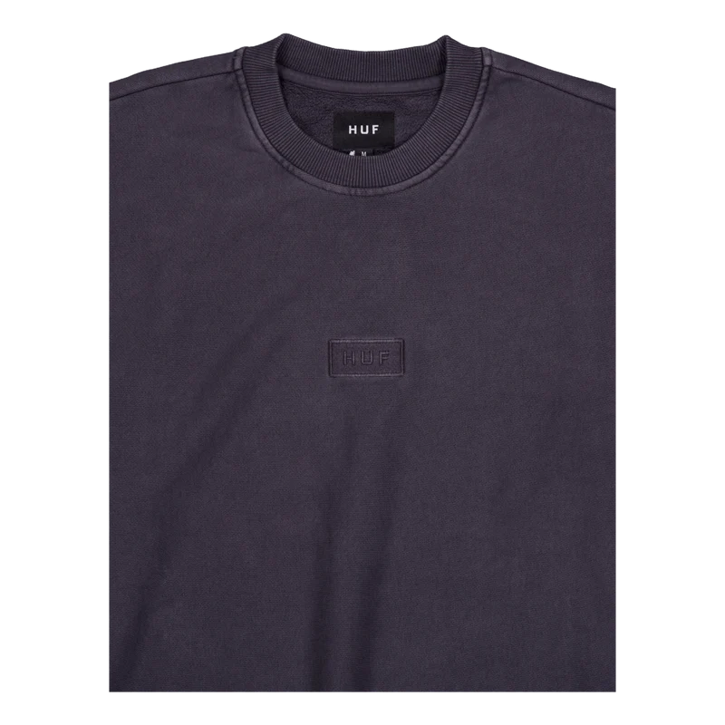 Mason Crewneck Fleece Washed Black