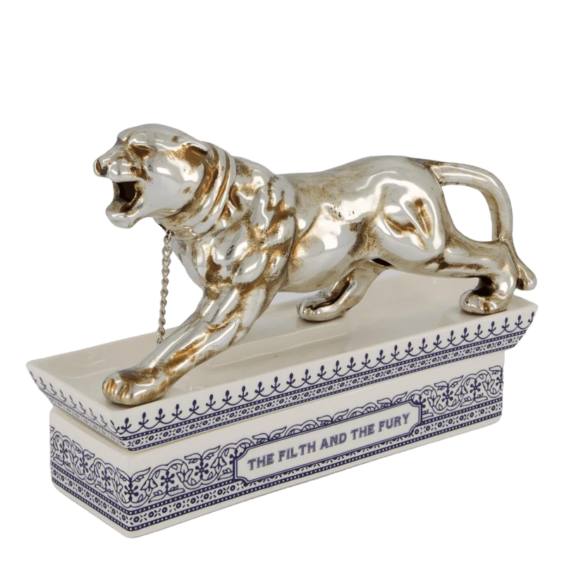 Panther Incense Chamber Silver