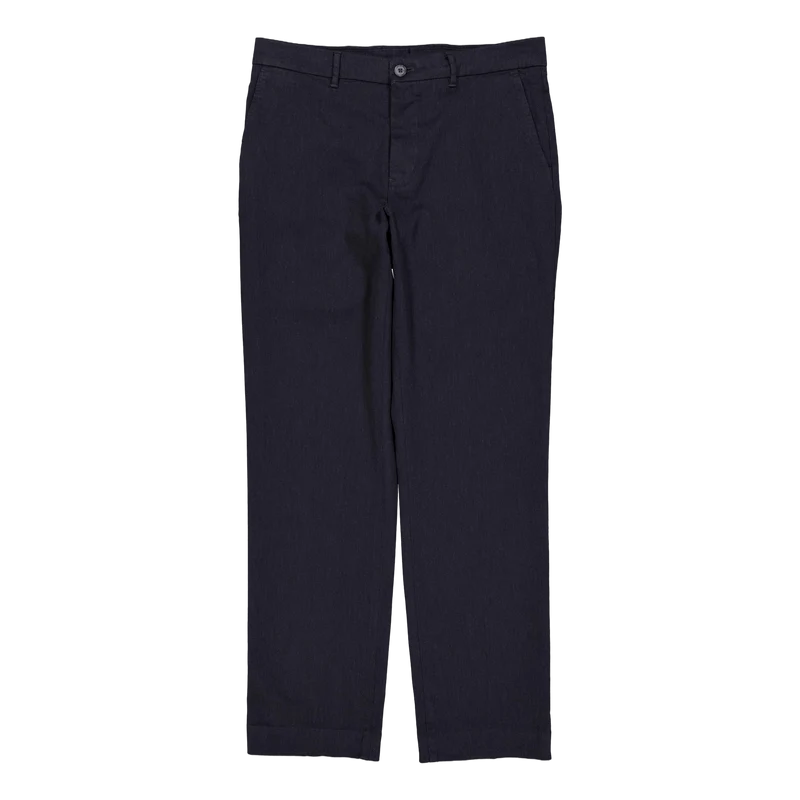 Lois C Flannel Twill Pants Dark Grey