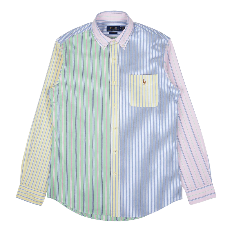 40/1 Lw Yd Oxford-cubdpppkts 5968 Fancy Stripe Funshirt