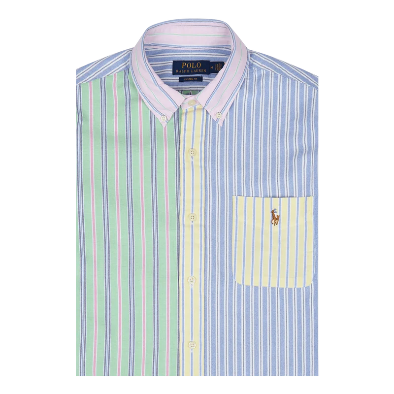 40/1 Lw Yd Oxford-cubdpppkts 5968 Fancy Stripe Funshirt
