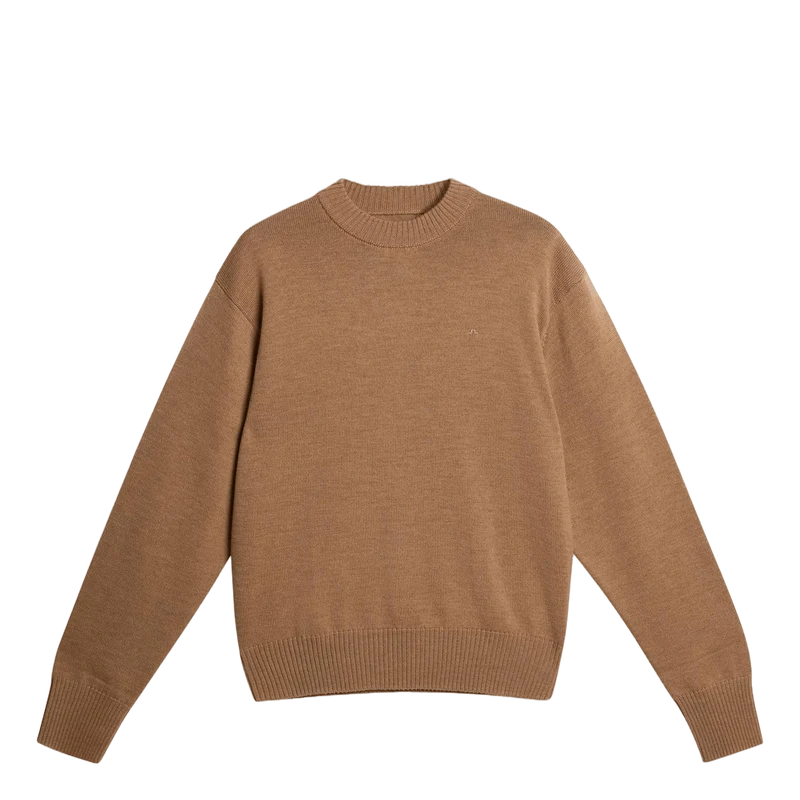 Kino Merino Crew Tiger Brown Melange