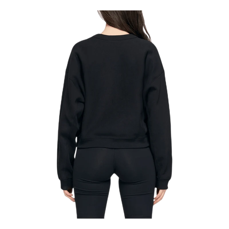 Sleeve Logo Crewneck Sweatshir Black