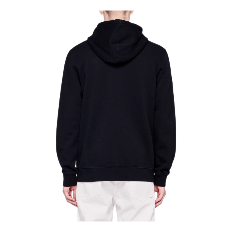 Palm Patch Zip Hoodie Black