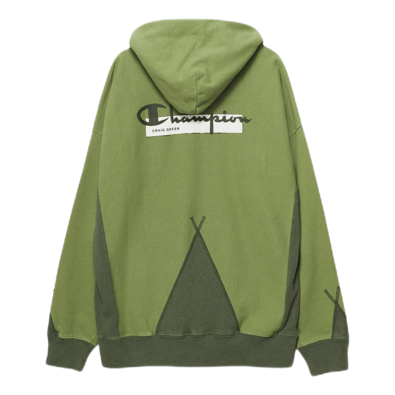 Hooded Sweatshirt X Craig Gree Green