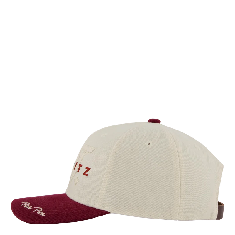 St Moritz Snapback Cap Off-white/plumm