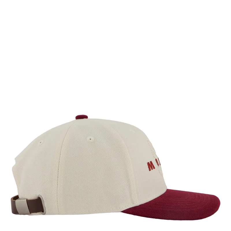 St Moritz Snapback Cap Off-white/plumm