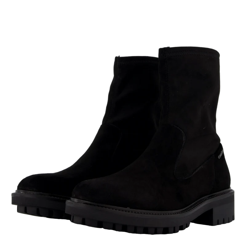 Flat Sock Boot Sue Mix Ck Black