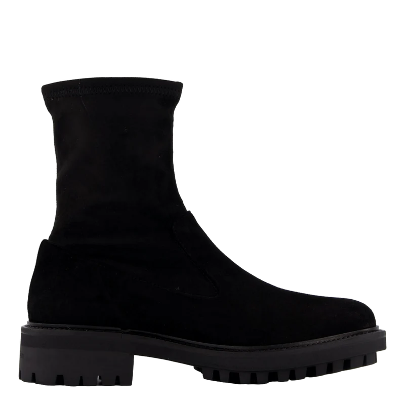Flat Sock Boot Sue Mix Ck Black