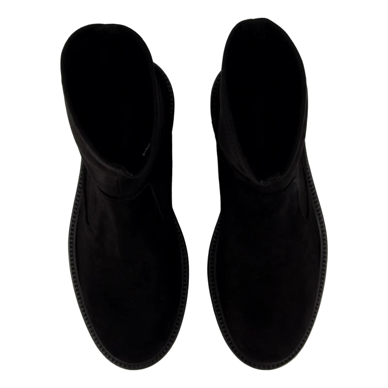 Flat Sock Boot Sue Mix Ck Black