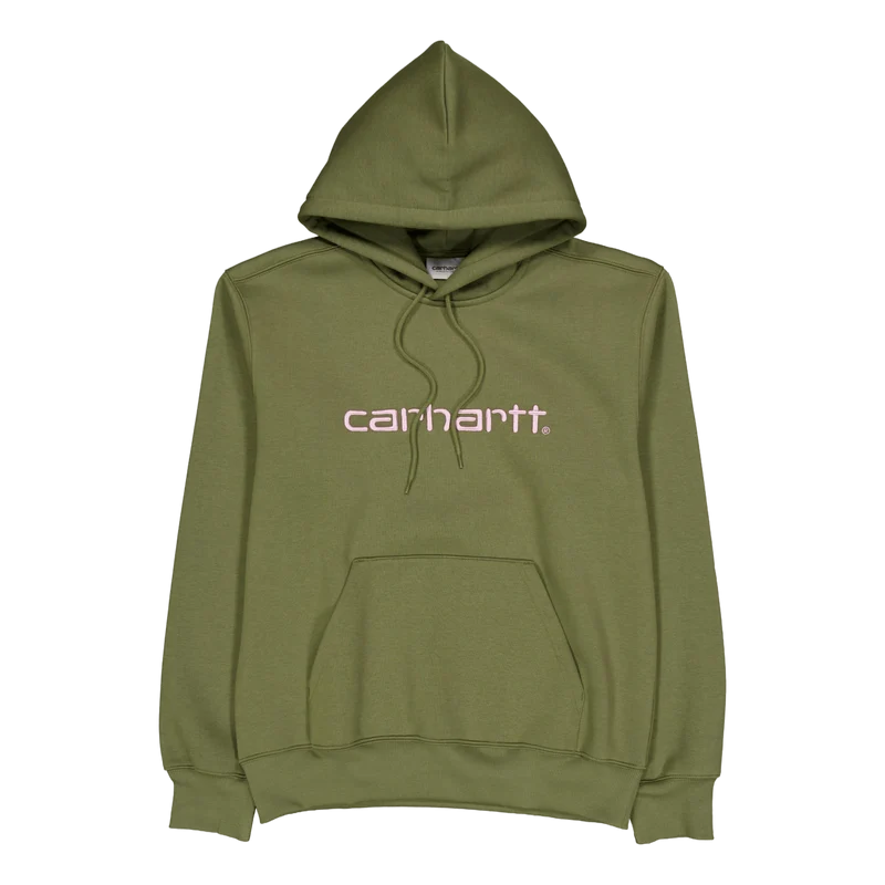 Hooded Carhartt Sweat Dundee / Glassy Pink