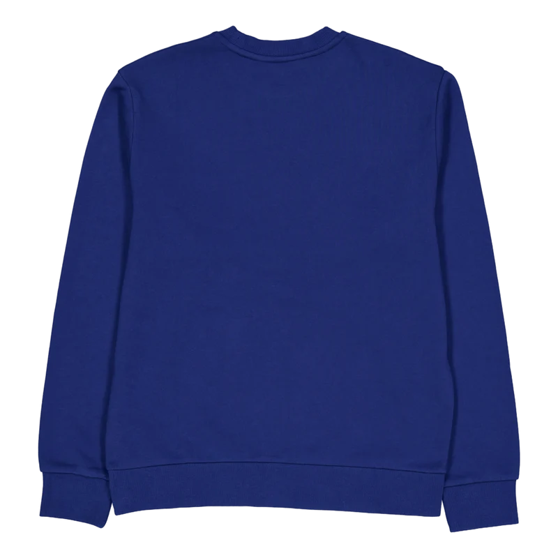 Script Embroidery Sweat Elder / White