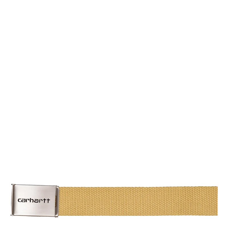 Clip Belt Chrome Bourbon