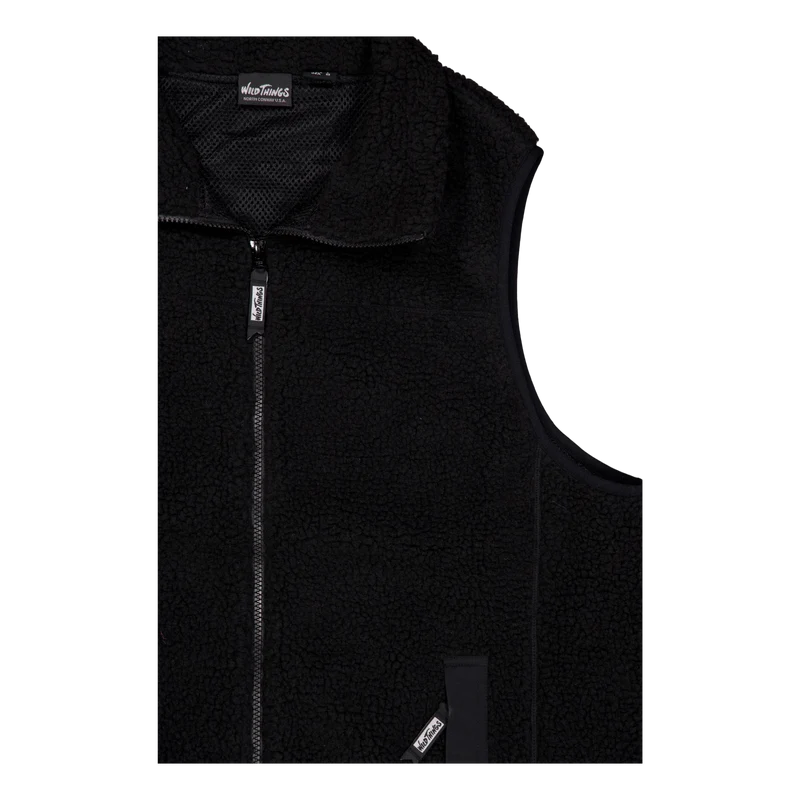 Boa Vest Black
