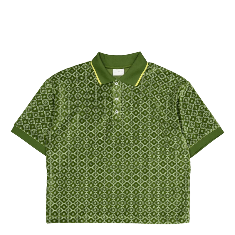 Le Polo Monogramme Green
