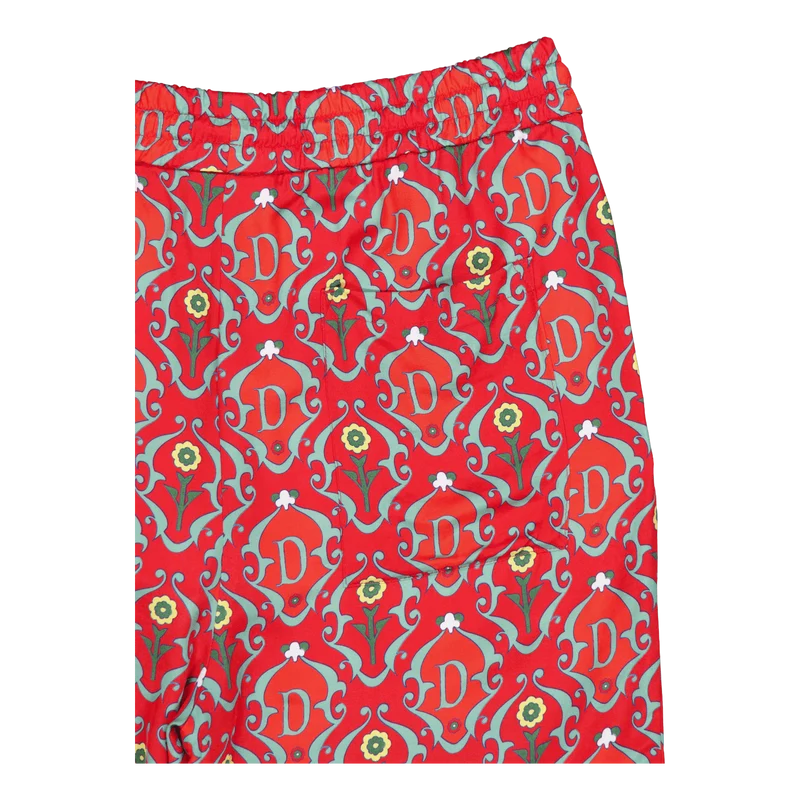 Le Short Ornements Red