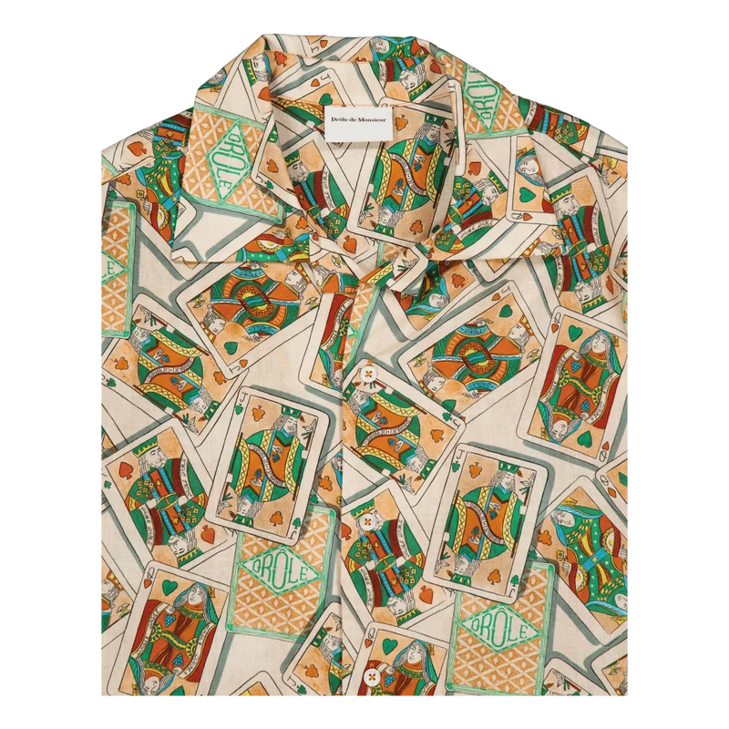 La Chemise Jeu De Cartes Peach