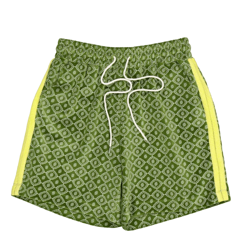 Le Short Monogramme Green