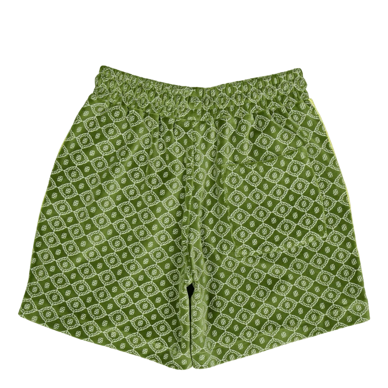 Le Short Monogramme Green