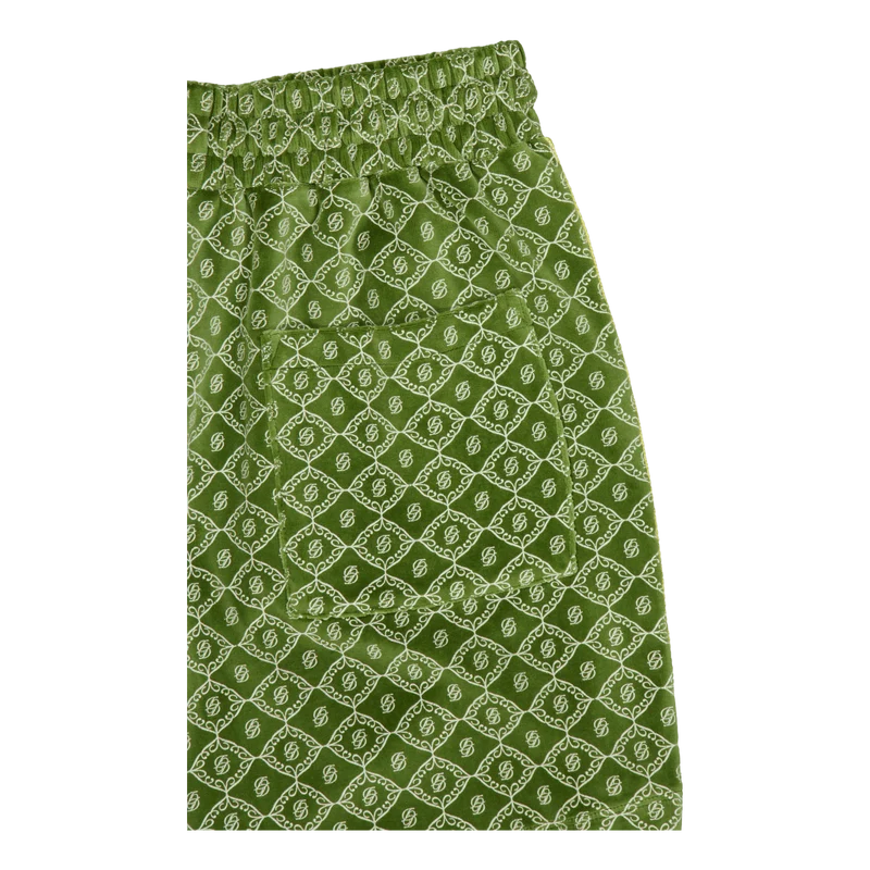 Le Short Monogramme Green