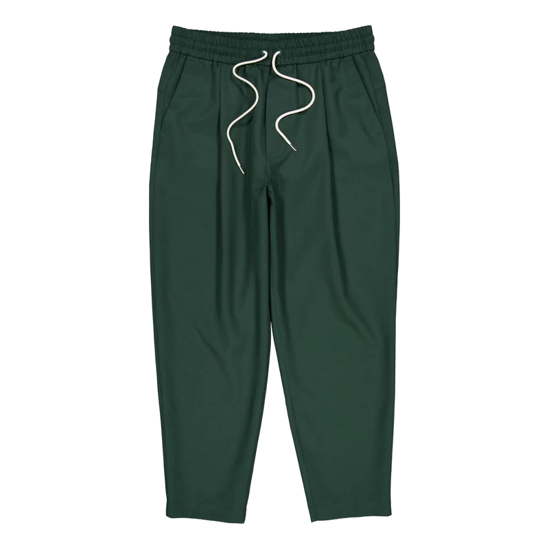 Le Pantalon Cropped Forest Green