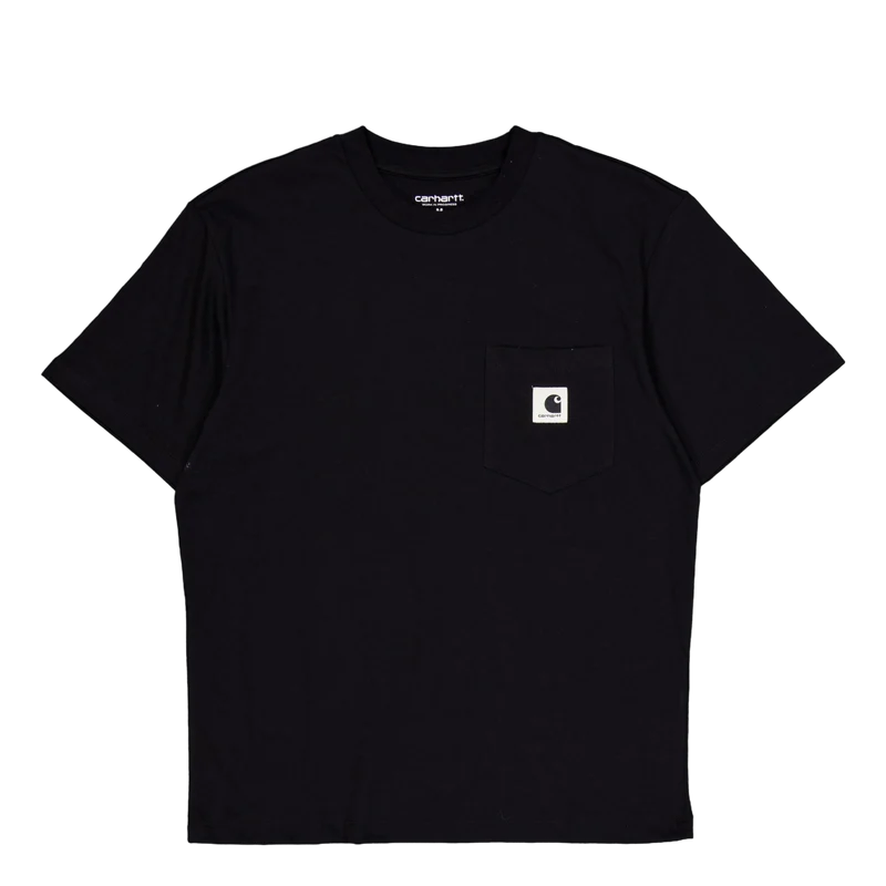 W' S/s Pocket T-shirt Black