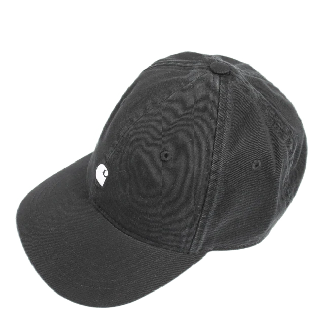 Madison Logo Cap Cotton Twill Black / White