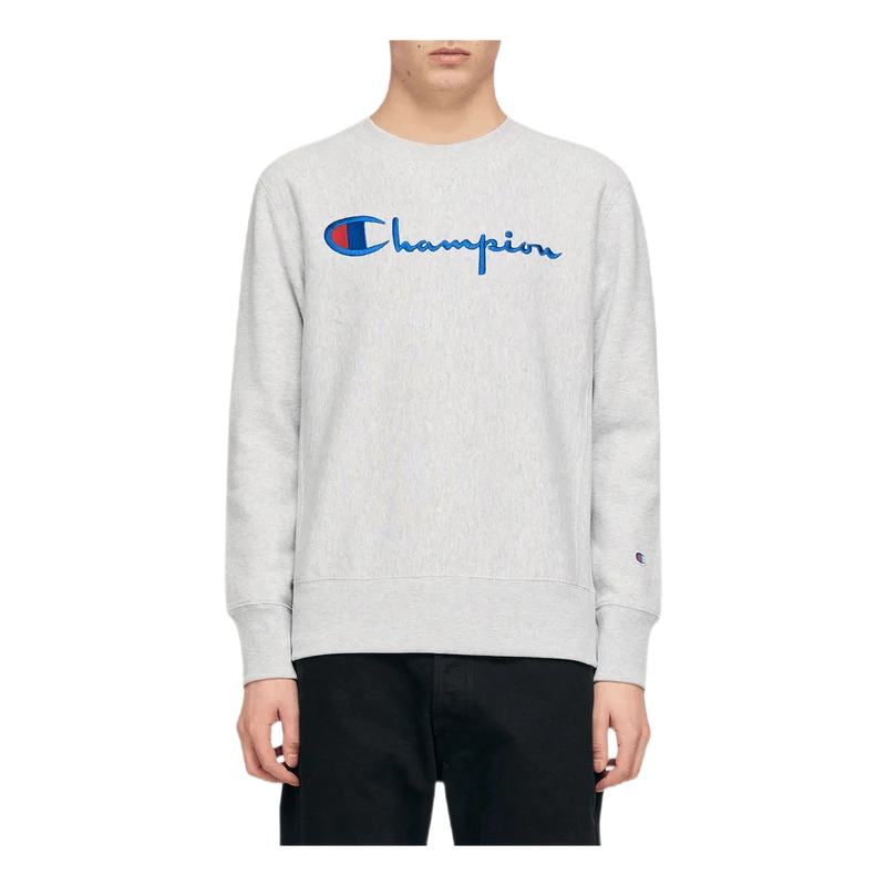 Reverse Weave Crewneck Gray