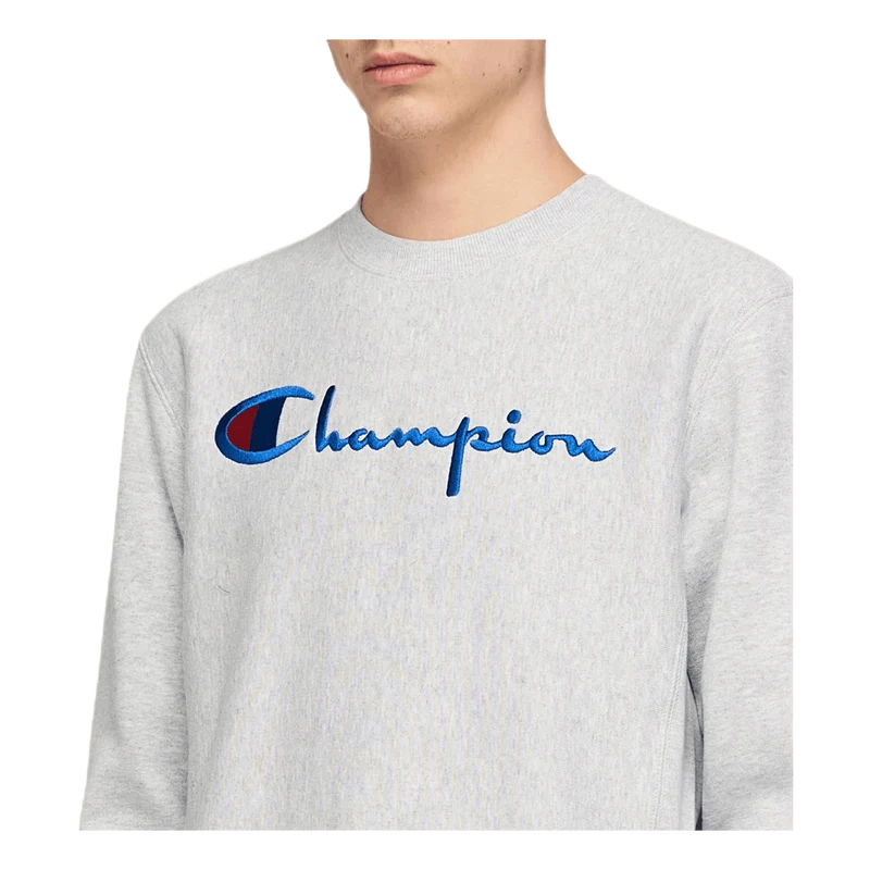 Reverse Weave Crewneck Gray