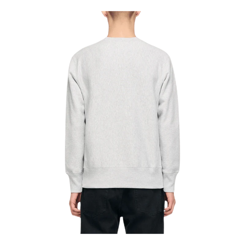Reverse Weave Crewneck Gray