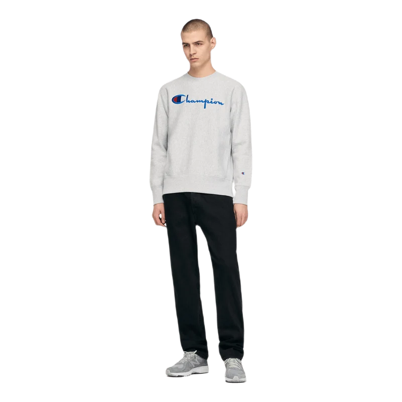 Reverse Weave Crewneck Gray