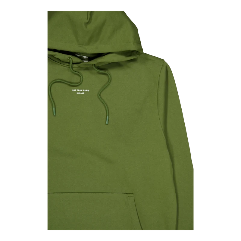 Le Hoodie Slogan Kaki