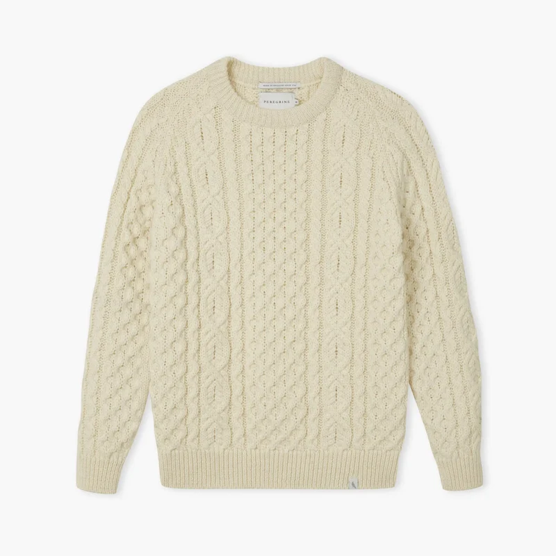 Hudson Aran Jumper Cream