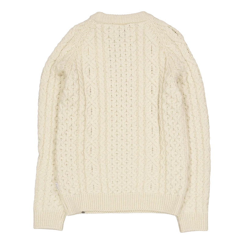 Hudson Aran Jumper Cream