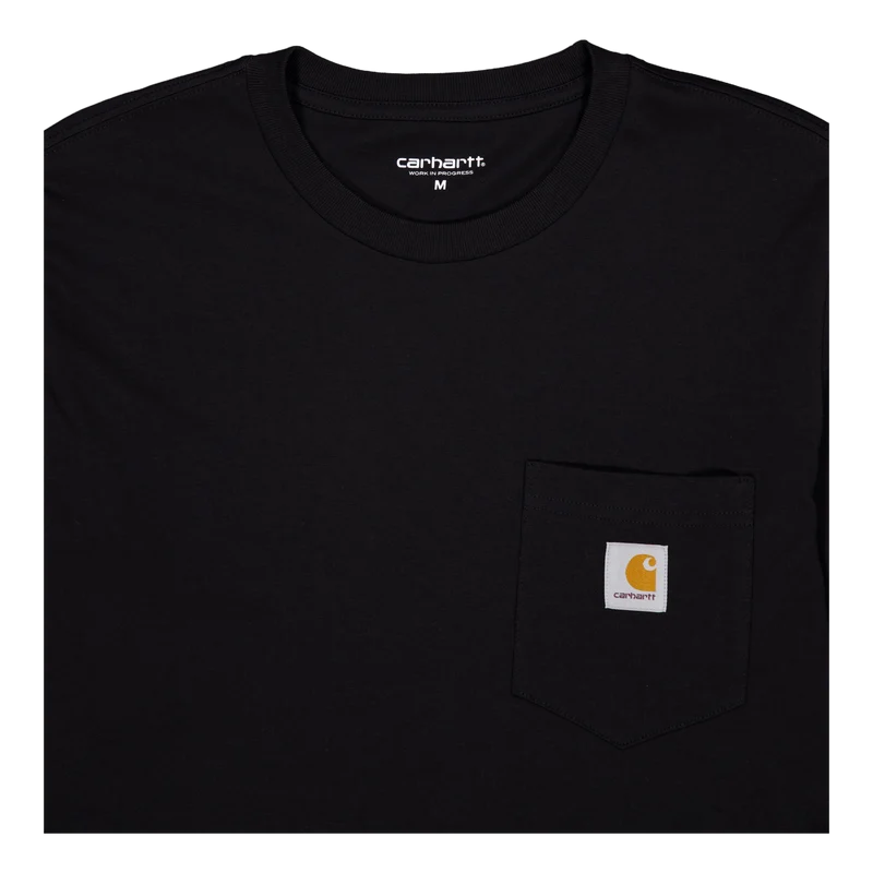 L/s Pocket T-shirt Black
