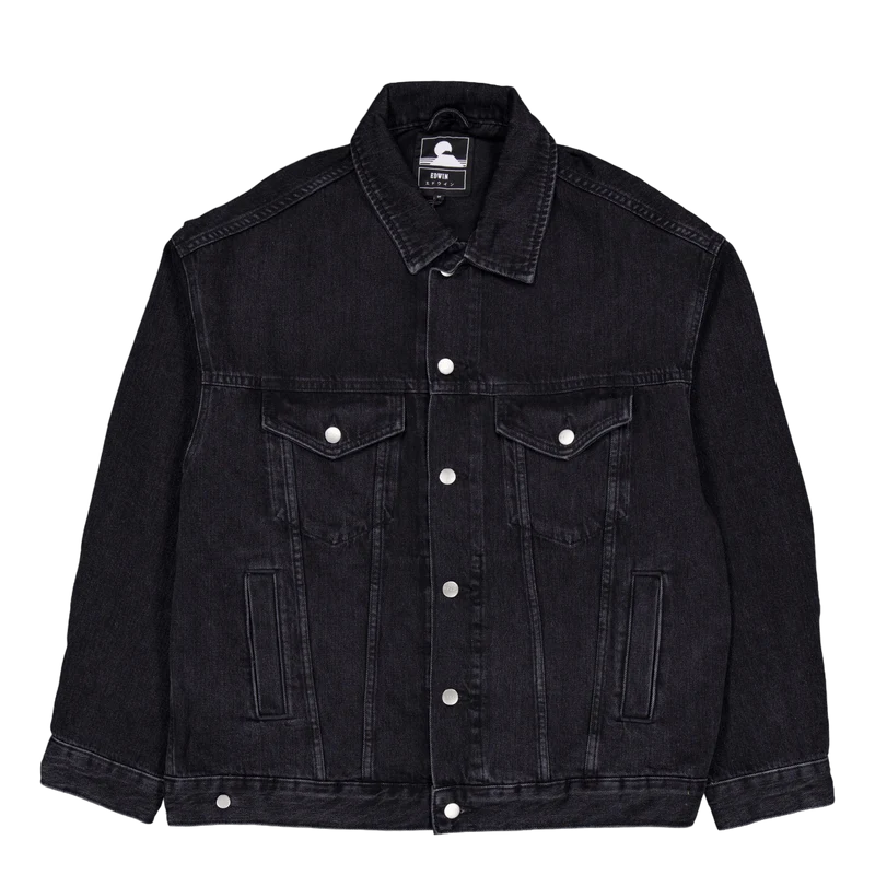 Eu-trucker Jacket - Black Black