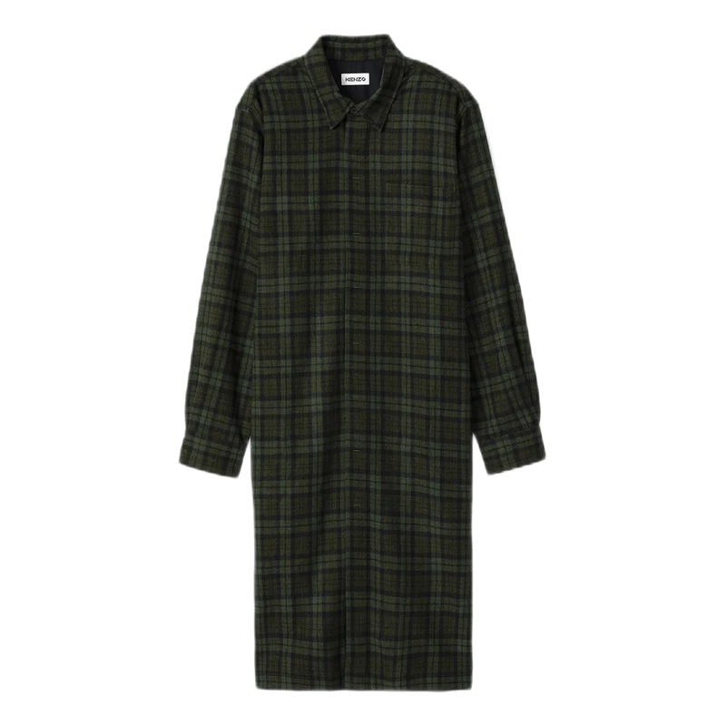 Long Overshirt Khaki