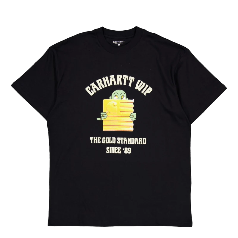 S/s Gold Standard T-shirt Black