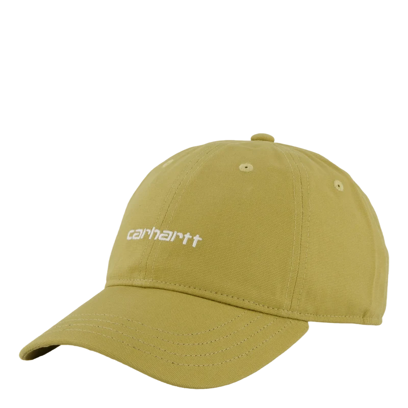 Canvas Script Cap Agate / White