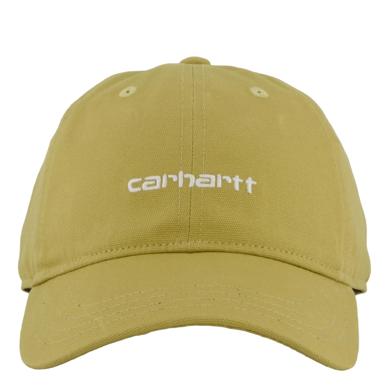 Canvas Script Cap Agate / White