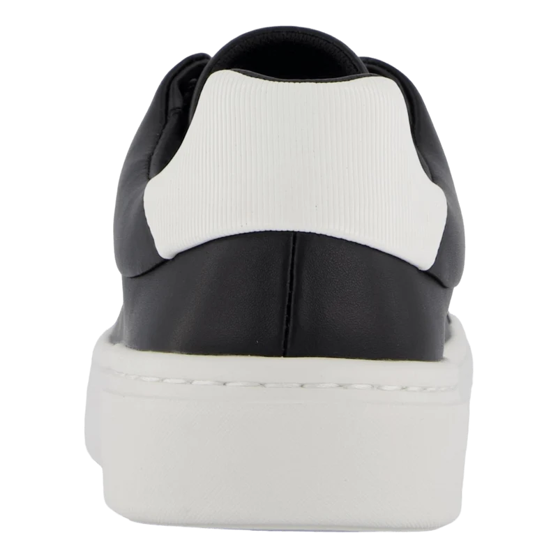 Cupsole Lace Up W/ml Lth Ck Black