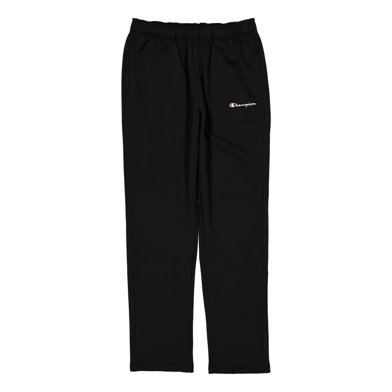 Straight Hem Pants Black Beauty